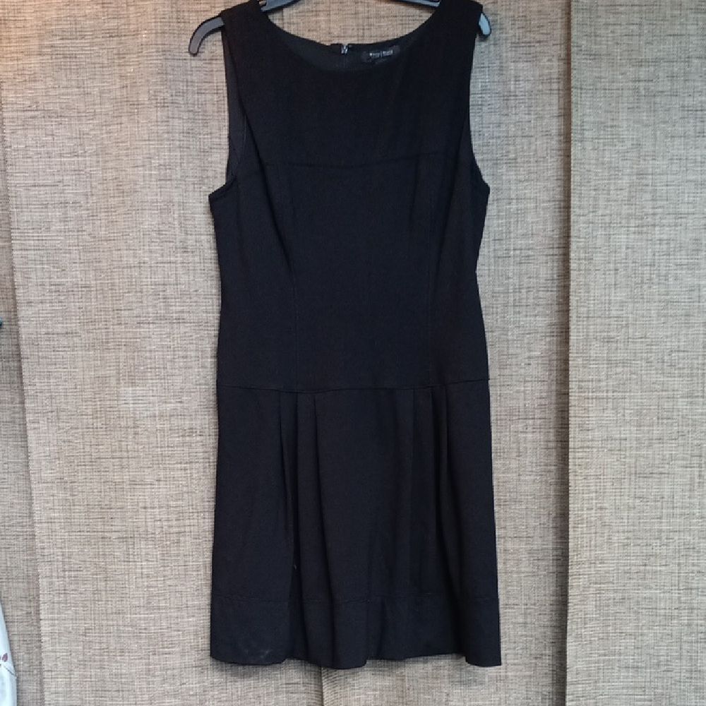 White House Black Market Lined Black Dress